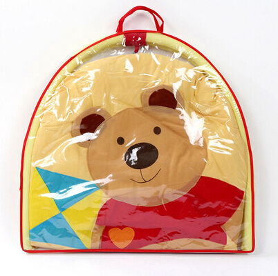 Tempo macio feliz das melodias da criança do brinquedo da atividade do Gym e da esteira do jogo do bebê do jardim de Winnie the Pooh e da criança da espuma do assoalho
