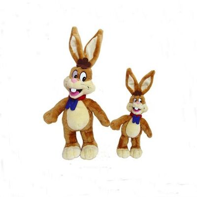 coelhinhos da Páscoa enchidos Brown macios de 16 polegadas para a celebração do festival