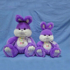 Páscoa que 16inch roxa bonita os brinquedos do impulso do coelho de coelhos para o festival comemoram