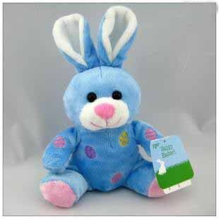 Bichos de pelúcia personalizados brinquedo do luxuoso do coelhinho da Páscoa de 8 polegadas para crianças