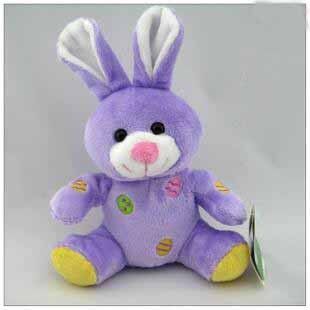 Bichos de pelúcia personalizados brinquedo do luxuoso do coelhinho da Páscoa de 8 polegadas para crianças
