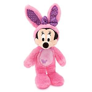 Coelhinho da Páscoa cor-de-rosa de Minnie Mouse dos bichos de pelúcia dos desenhos animados para bebês
