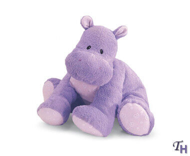 do bicho de pelúcia roxo do hipopótamo de 10 polegadas brinquedos pequenos do luxuoso para crianças