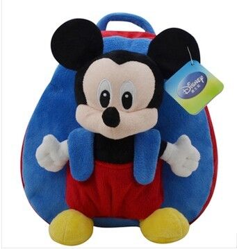 A escola macia bonito das crianças Backpacks o saco de escola de Disney Mickey Mouse