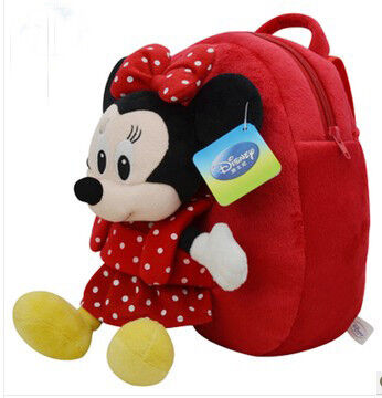 A escola bonita das crianças de Disney Backpacks o saco de escola de Minnie Mouse para o bebé