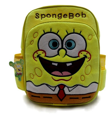 A esponja feita sob encomenda Bob da forma caçoa trouxas da escola para crianças
