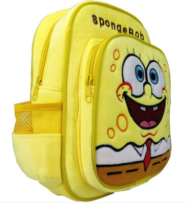 A esponja feita sob encomenda Bob da forma caçoa trouxas da escola para crianças