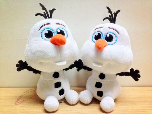O luxuoso bonito de Disney brinca o bicho de pelúcia congelado Disney de Olaf, cabeça do grânulo de 7 polegadas