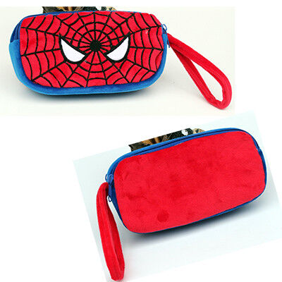 Caixa de lápis bonito do luxuoso dos personagens de banda desenhada do homem-aranha para presentes da promoção