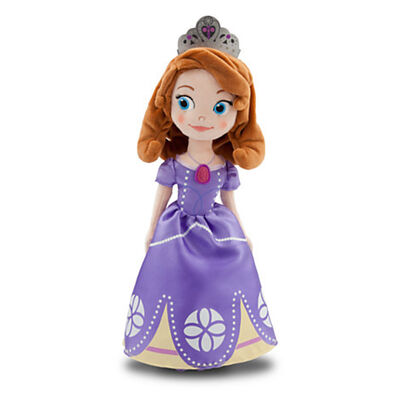 Brinquedos enchidos pequenos da boneca macia azul do luxuoso da princesa Sófia para as meninas