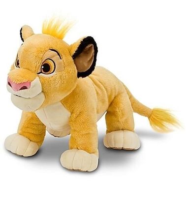 Rei personalizado Simba Luxuoso Brinquedo do leão dos bichos de pelúcia, alaranjado
