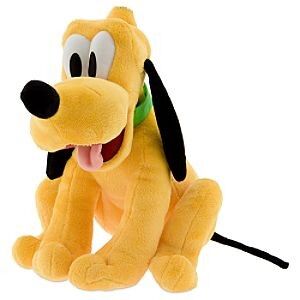 brinquedos enchidos do luxuoso do Plutão de 9inch Disney desenhos animados amarelos originais