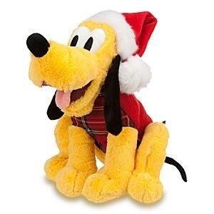 brinquedos enchidos desenhos animados do luxuoso do Plutão do amarelo de 12inch Disney para o Natal