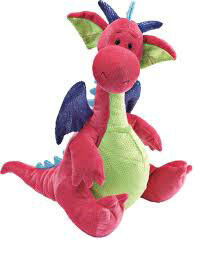 Brinquedo macio voado forma do luxuoso das crianças dos bichos de pelúcia do dragão de Dino