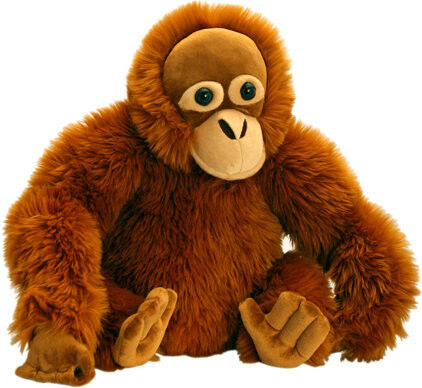 o bicho de pelúcia selvagem bonito do macaco de 20cm brinca amigável de Eco personalizado