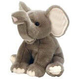 Brinquedos enchidos Elephent selvagens bonitos cinzentos do luxuoso do animal para a promoção