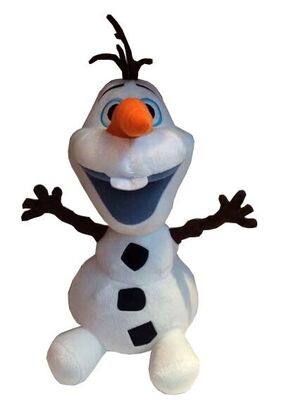 O luxuoso congelado Disney original do boneco de neve de Olaf enchido brinca Eco amigável
