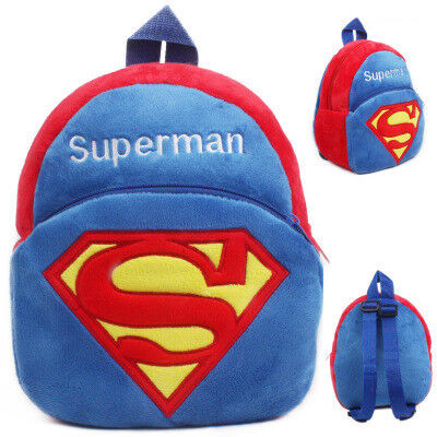 O superman bonito dos desenhos animados caçoa as trouxas da escola personalizadas para presentes da promoção