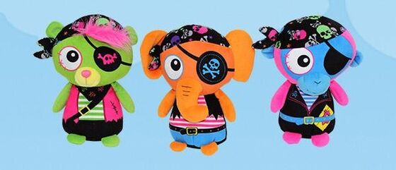 o luxuoso de Dia das Bruxas de 8 caráteres do carnaval da polegada brinca bichos de pelúcia pequenos