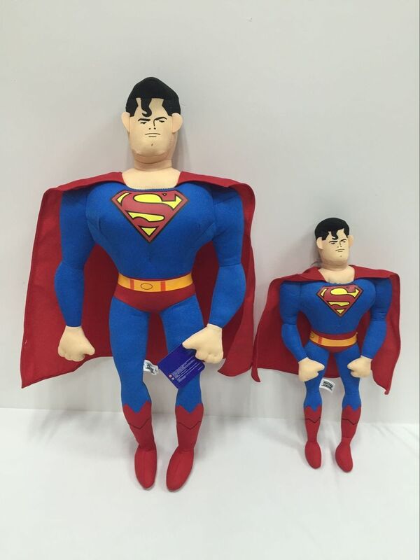 O grande luxuoso dos desenhos animados do superman brinca brinquedos macios enchidos 16 avança/24 avança/36 polegadas