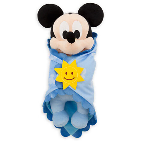 A boneca do luxuoso de Mickey Mouse dos bebês de Disney/luxuoso originais brinca a cor do azul de 30cm