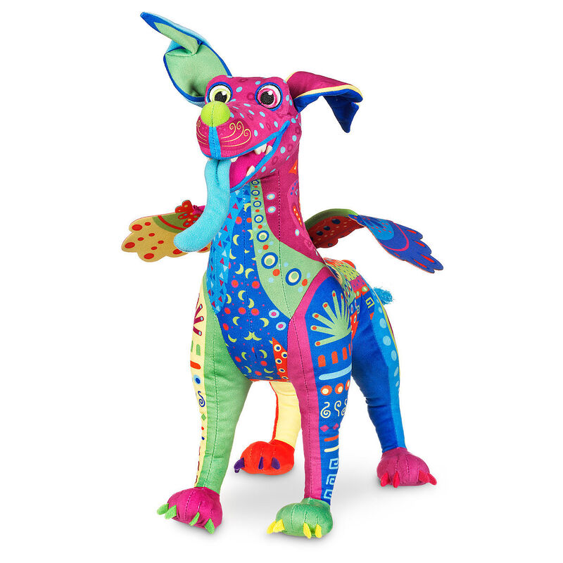 Brinquedos de Pelúcia Originais Disney Cartoon Coco e Pepita 8 Polegadas 10 Polegadas 12 Polegadas