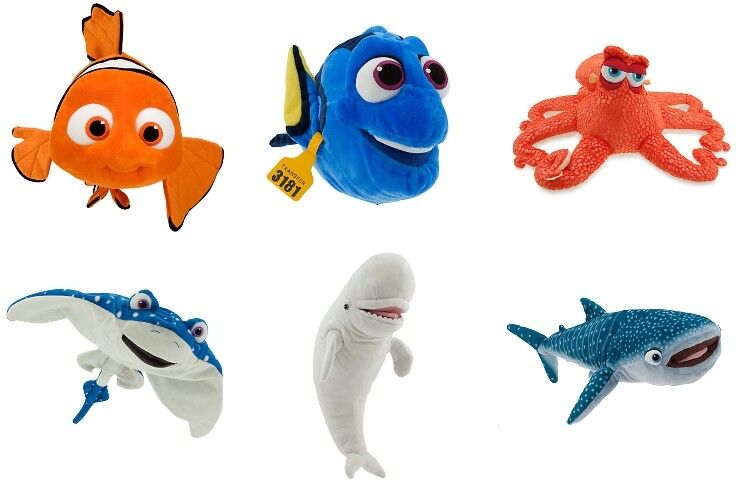 Desenhos animados de Disney que encontram a cor completa dos animais do bebê do luxuoso do peixe-de-são-pedro 2 bonita