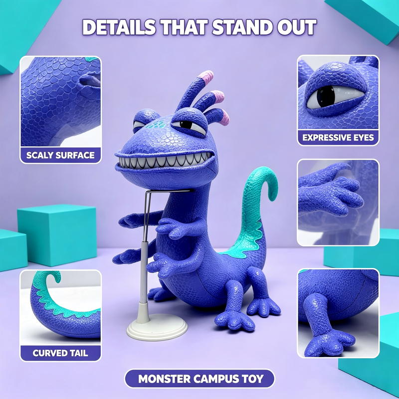 Monstros, Inc. Randall Boggs Disney Cartoons bonecas de pelúcia para marcas