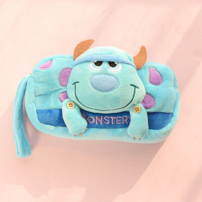 Brinquedos dos artigos de papelaria da caixa de lápis do luxuoso de Sulley da universidade dos monstro personalizados