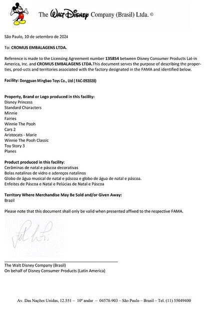 China Dongguan City Fuwang Toys Co., Ltd Certificações